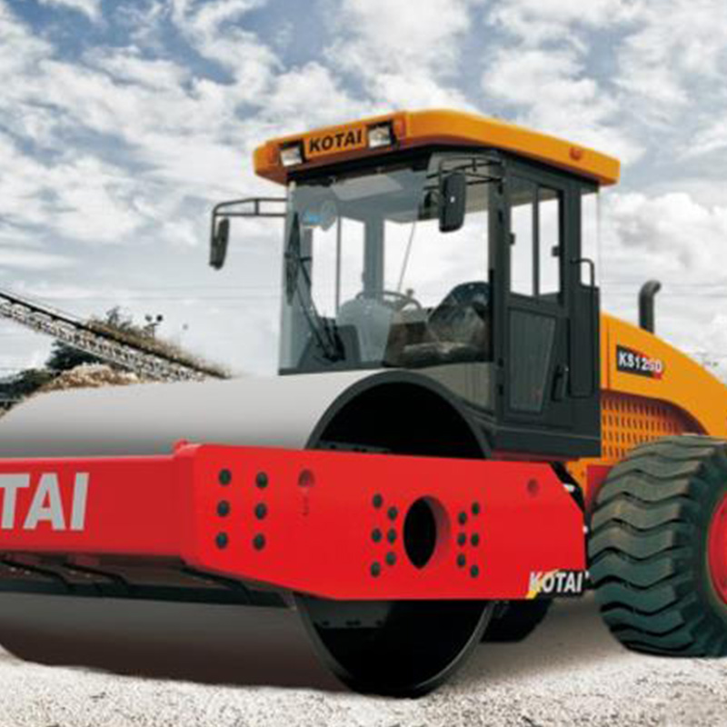 KOTAI KS125D full hydraulic single steel roller